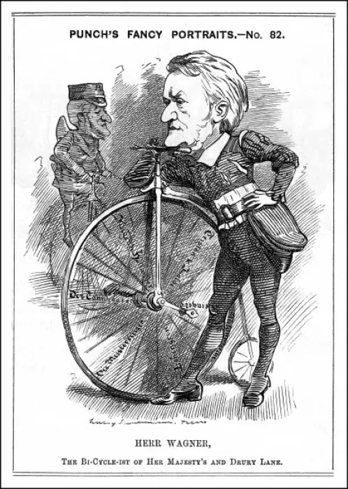 Framed Print : Richard Wagner / Sambourne Framed Print : Richard Wagner / Sambourne