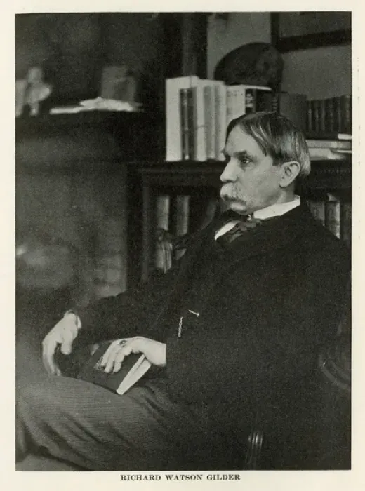 Framed Print : Richard Watson Gilder, American social worker and writer Framed Print : Richard Watson Gilder, American social worker and writer