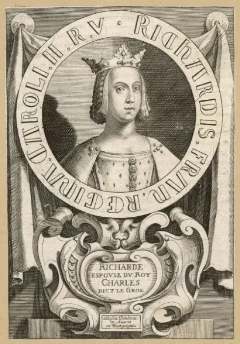 Framed Print : Richarde, Queen Framed Print : Richarde, Queen