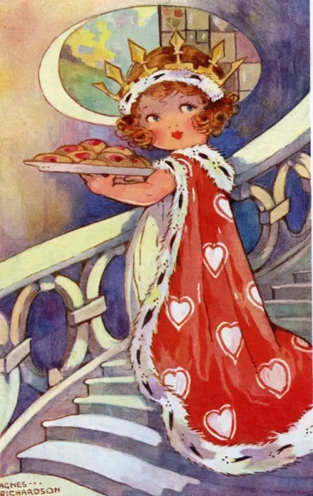 Framed Print : A Richardson. The Queen of Hearts Framed Print : A Richardson. The Queen of Hearts