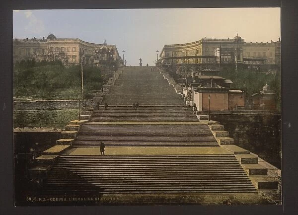 Richelieu Stair, Odessa, Russia, (i. e. Ukraine)