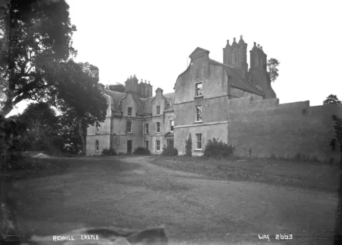 Framed Print : Richill Castle Framed Print : Richill Castle