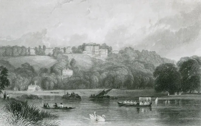 Framed Print : Richmond Hill, London Framed Print : Richmond Hill, London