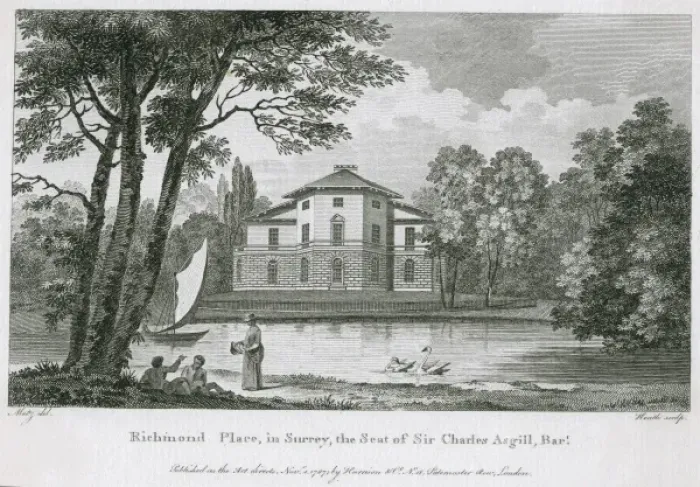 Framed Print : Richmond Place, Surrey Framed Print : Richmond Place, Surrey