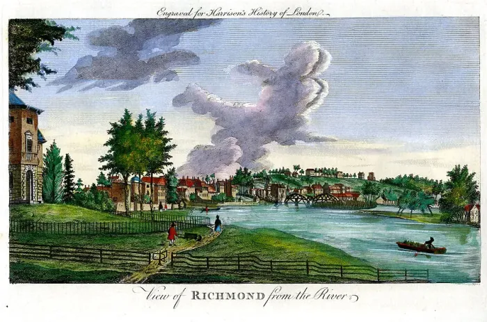 Framed Print : Richmond From The River Framed Print : Richmond From The River
