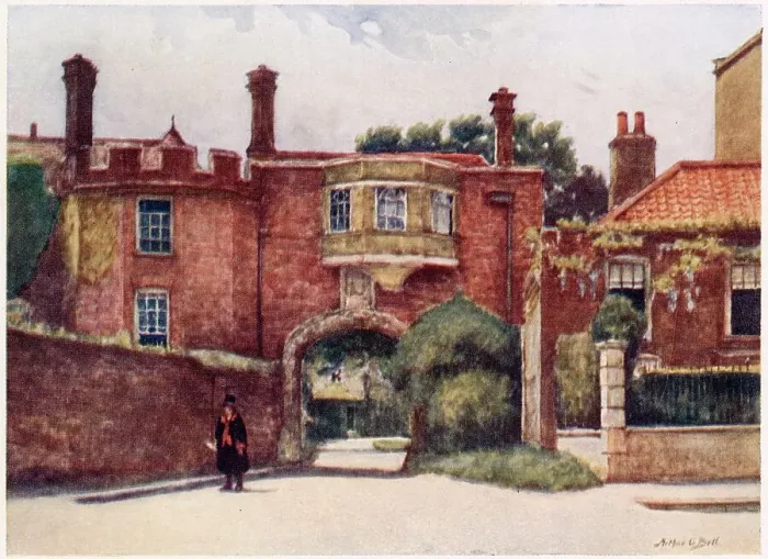 Framed Print : Richmond, Surrey: the old palace Date: 1907 Framed Print : Richmond, Surrey: the old palace Date: 1907