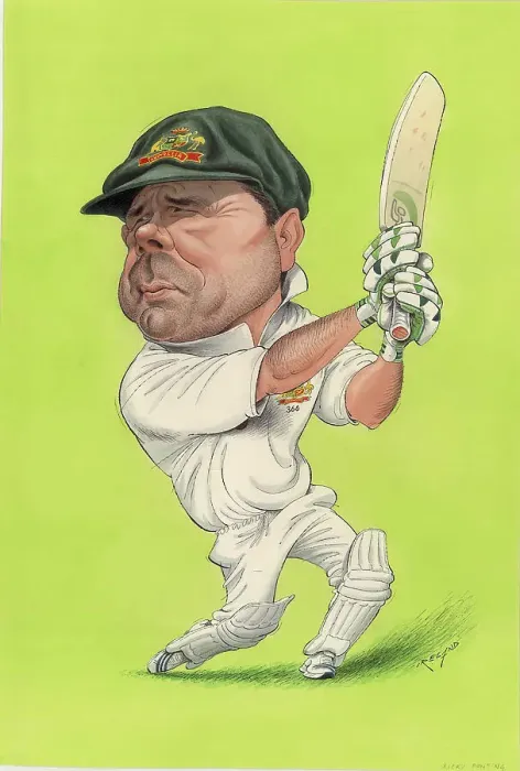 Framed Print : Ricky Ponting - Australian cricketer Framed Print : Ricky Ponting - Australian cricketer
