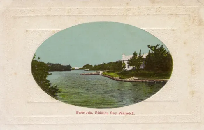 Framed Print : Riddles Bay, Warwick, Bermuda Framed Print : Riddles Bay, Warwick, Bermuda