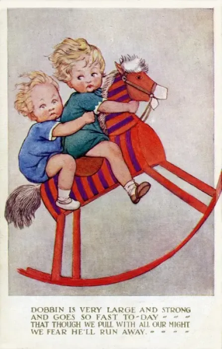 Framed Print : Ride a rocking horse by Susan Beatrice Pearse Framed Print : Ride a rocking horse by Susan Beatrice Pearse