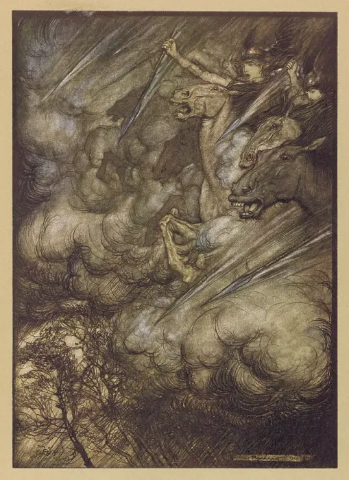 Framed Print : RIDE OF VALKYRIES Framed Print : RIDE OF VALKYRIES