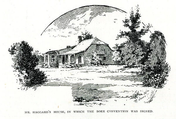 Rider Haggards house, Boer Convention