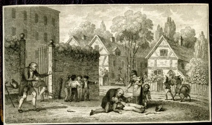 Framed Print : Rider thrown from his horse Framed Print : Rider thrown from his horse