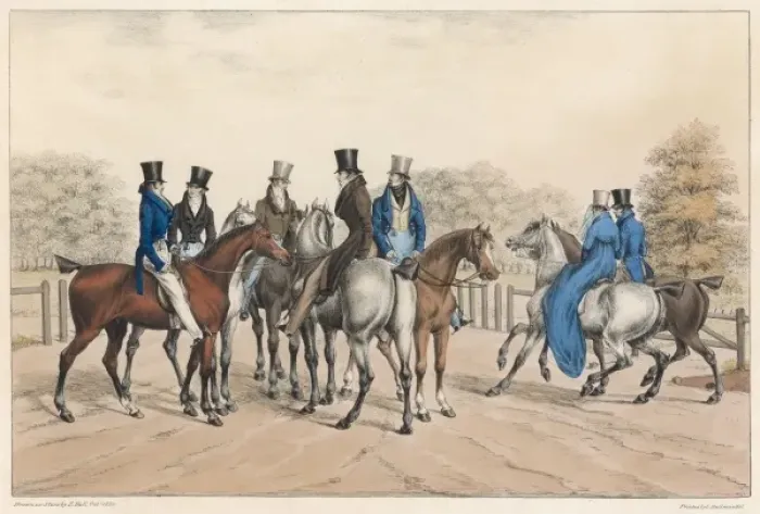 Framed Print : Riders in Hyde Park