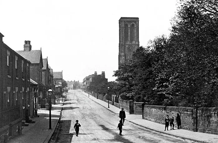 Framed Print : Ridge Road, Armley early 1900's Framed Print : Ridge Road, Armley early 1900's