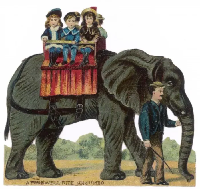 Framed Print : Riding Elephant - Scrap Framed Print : Riding Elephant - Scrap
