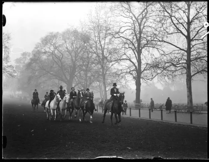 Framed Print : Riding in Rotten Row Framed Print : Riding in Rotten Row