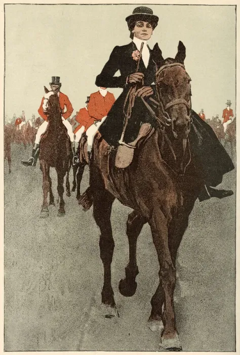 Framed Print : Riding sidesaddle Date: 1910 Framed Print : Riding sidesaddle Date: 1910