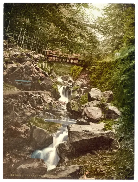 Framed Print : Riefenbachsfall, Harzburg, Hartz, Germany Framed Print : Riefenbachsfall, Harzburg, Hartz, Germany