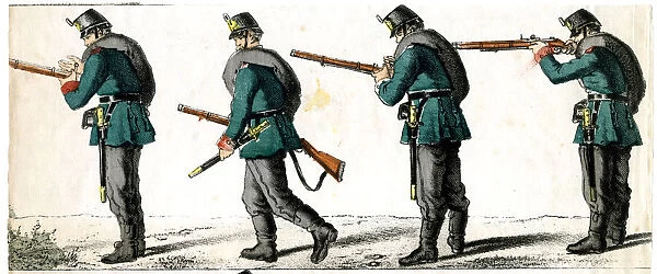 Four riflemen