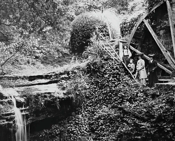 Framed Print : Rigg Mill near Whitby, Victorian period Framed Print : Rigg Mill near Whitby, Victorian period