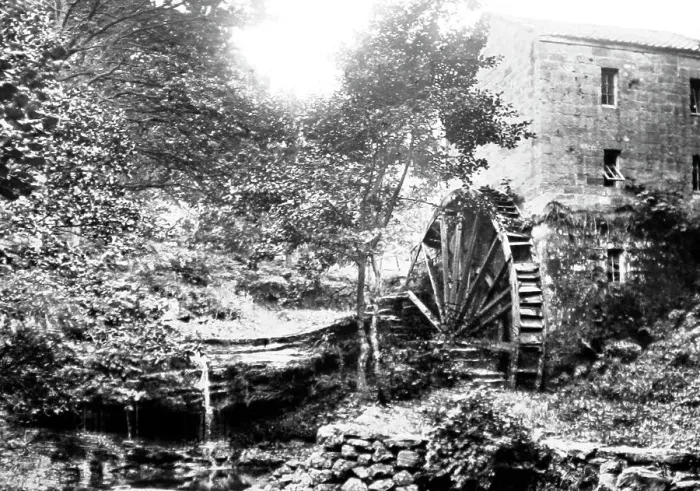 Framed Print : Rigg Mill near Whitby, Victorian period Framed Print : Rigg Mill near Whitby, Victorian period