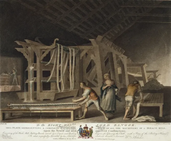 Framed Print : To the right hon ble Lord Bangor, this plate representing a Framed Print : To the right hon ble Lord Bangor, this plate representing a
