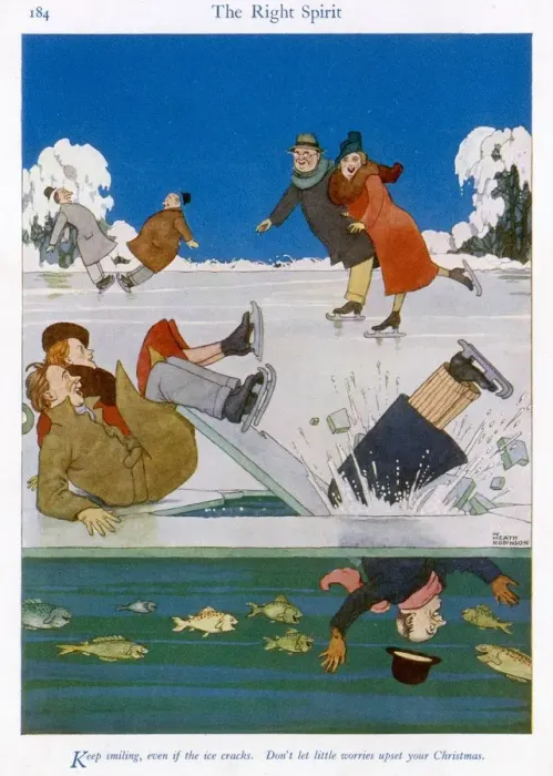 Framed Print : The Right Spirit by William Heath Robinson Framed Print : The Right Spirit by William Heath Robinson