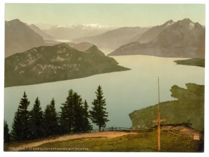Framed Print : From Rigi Kanzell, Pilatus, Switzerland Framed Print : From Rigi Kanzell, Pilatus, Switzerland