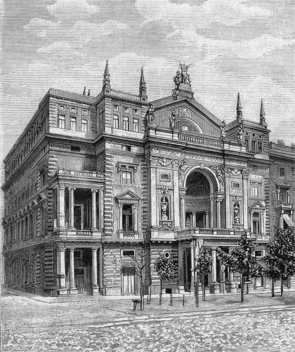 Framed Print : RING-THEATRE VIENNA Framed Print : RING-THEATRE VIENNA