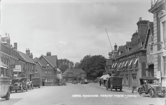 Framed Print : Ringwood Market Place Framed Print : Ringwood Market Place