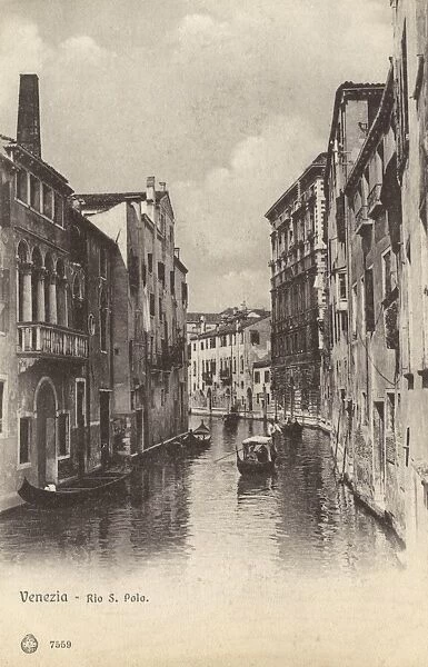 Rio di San Polo, Venice, Italy