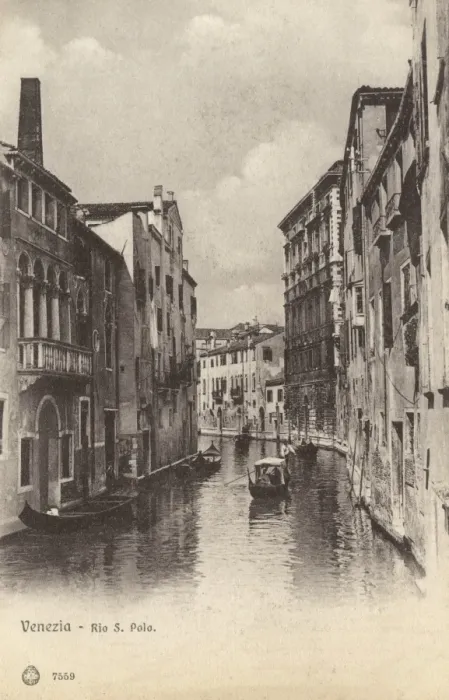 Framed Print : Rio di San Polo, Venice, Italy Framed Print : Rio di San Polo, Venice, Italy