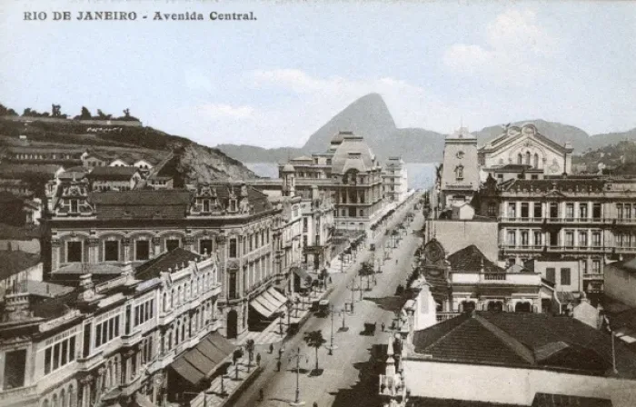 Framed Print : Rio de Janeiro, Brazil - Avenida Central Framed Print : Rio de Janeiro, Brazil - Avenida Central