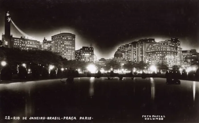 Framed Print : Rio de Janeiro, Brazil - Praca Paris Framed Print : Rio de Janeiro, Brazil - Praca Paris