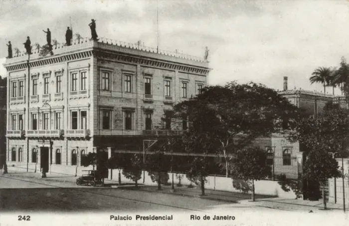 Framed Print : Rio de Janeiro, Brazil - The Presidential Palace Framed Print : Rio de Janeiro, Brazil - The Presidential Palace