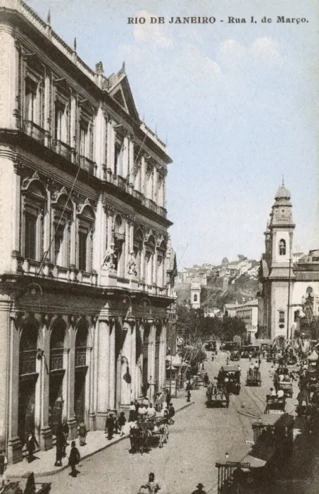 Framed Print : Rio de Janeiro, Brazil - Rua I. de Marco Framed Print : Rio de Janeiro, Brazil - Rua I. de Marco