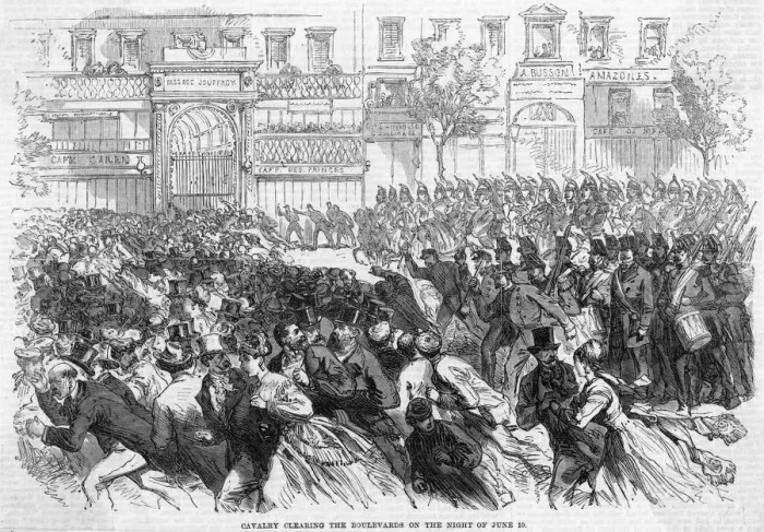 Framed Print : Rioting in Paris Framed Print : Rioting in Paris
