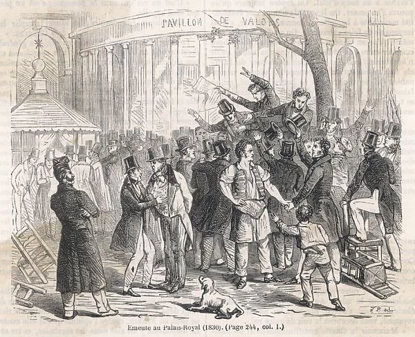 Riots at Palais Royal