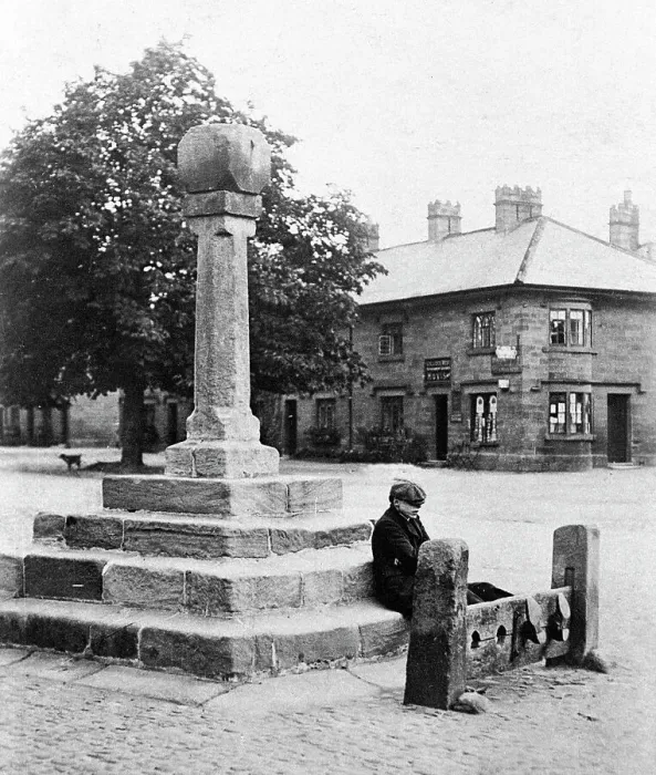 Framed Print : Ripley The Stocks early 1900s Framed Print : Ripley The Stocks early 1900s