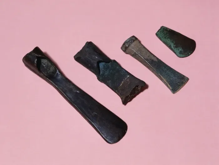 Framed Print : Ripolls weapons deposit, Late Bronze Age. Spain Framed Print : Ripolls weapons deposit, Late Bronze Age. Spain