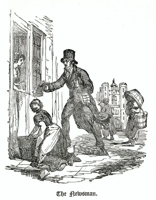 Framed Print : Rising at four o'clock in the morning everyday, the lone worker goes to the newspaper office to procure a few of the first morning papers allotted to him, at extra charges Framed Print : Rising at four o'clock in the morning everyday, the lone worker goes to the newspaper office to procure a few of the first morning papers allotted to him, at extra charges