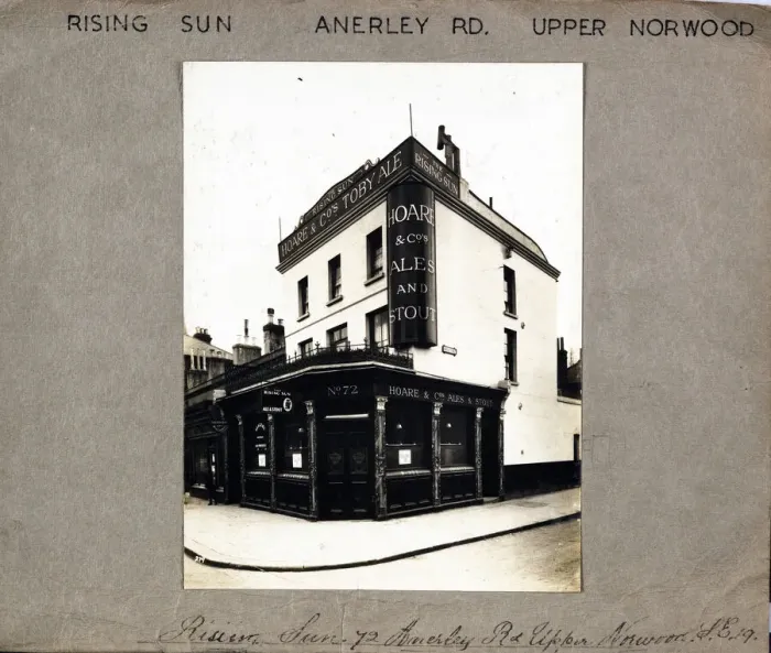 Framed Print : Rising Sun PH, Anerley Road Upper Norwood, Greater London Framed Print : Rising Sun PH, Anerley Road Upper Norwood, Greater London