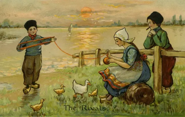 Framed Print : The rivals Framed Print : The rivals