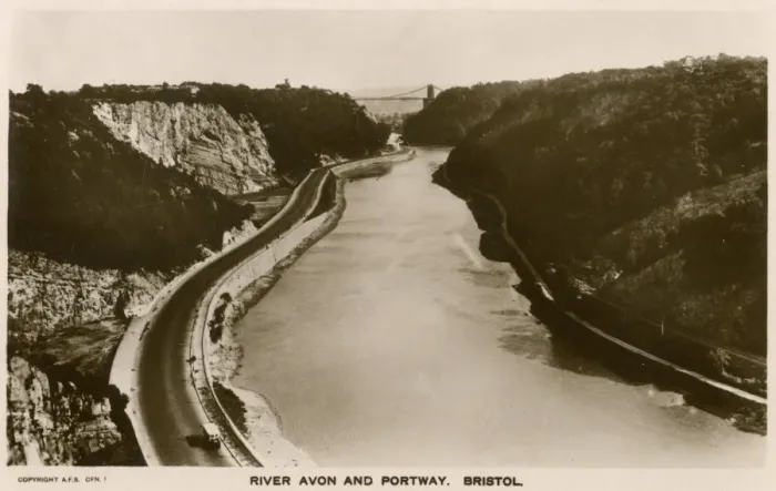 Framed Print : River Avon and Portway, Bristol Framed Print : River Avon and Portway, Bristol