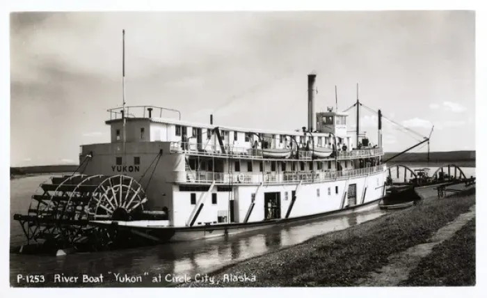 Framed Print : River boat Yukon at Circle City, Alaska, USA Framed Print : River boat Yukon at Circle City, Alaska, USA