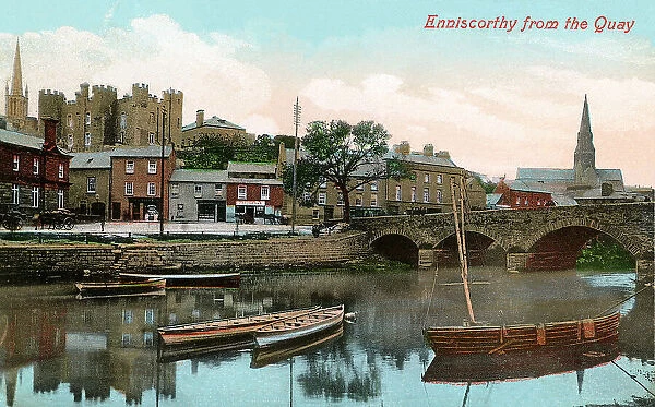 The River & Bridge, Enniscorthy, County Wexford