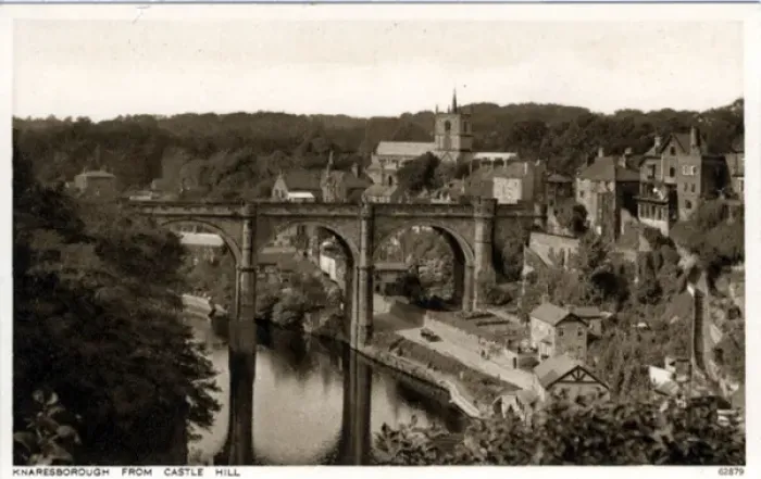 Framed Print : The River & Bridge, Knaresborough, Yorkshire Framed Print : The River & Bridge, Knaresborough, Yorkshire