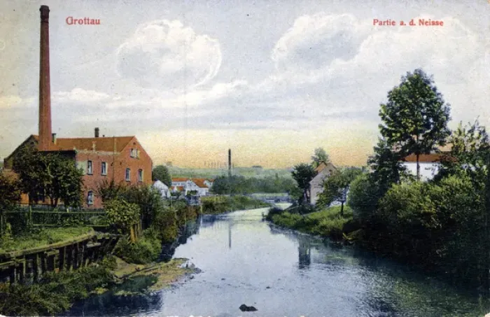 Framed Print : Mill and River, Grottau Framed Print : Mill and River, Grottau