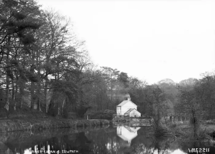 Framed Print : River Lagan and Towpath Framed Print : River Lagan and Towpath