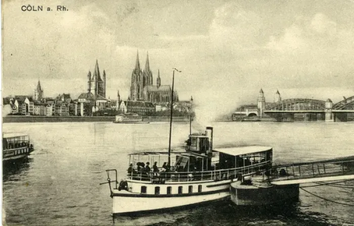 Framed Print : The River Rhine, K Framed Print : The River Rhine, K